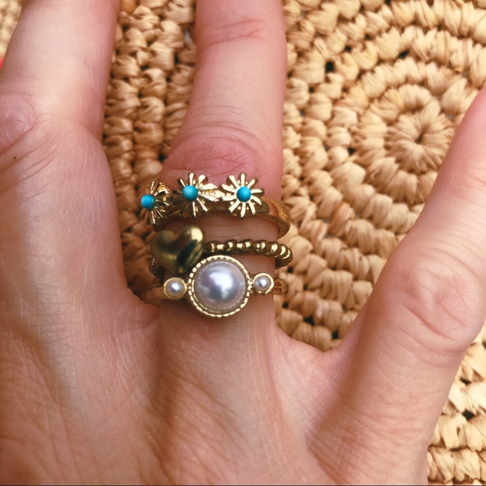 Gold rings